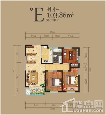 银川城北楼盘虹桥御景二期即将开盘