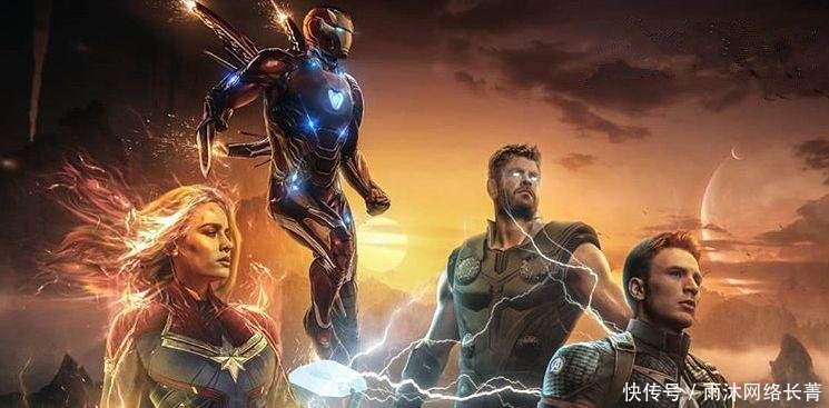 《复联4》曝雷神概念海报, 索尔穿上新战甲, 手