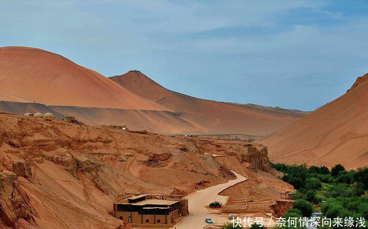 地平线之下的地区,也是中国最干燥的地方,地表