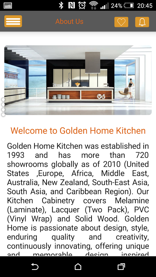 Golden Home Kitchens截图4