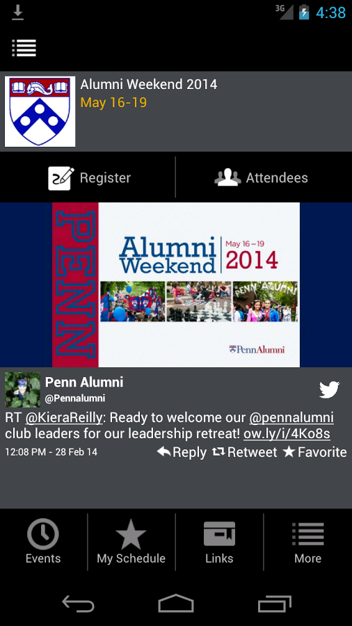 Penn Alumni Weekend 2014截图1