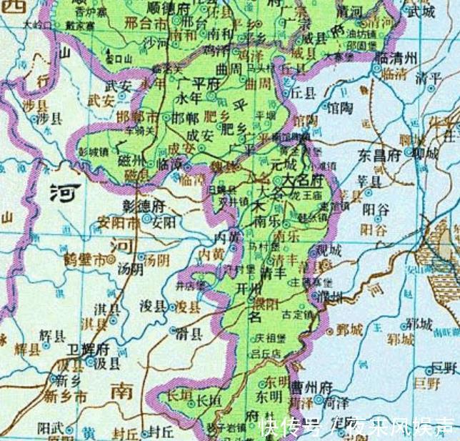 河北南部与北部