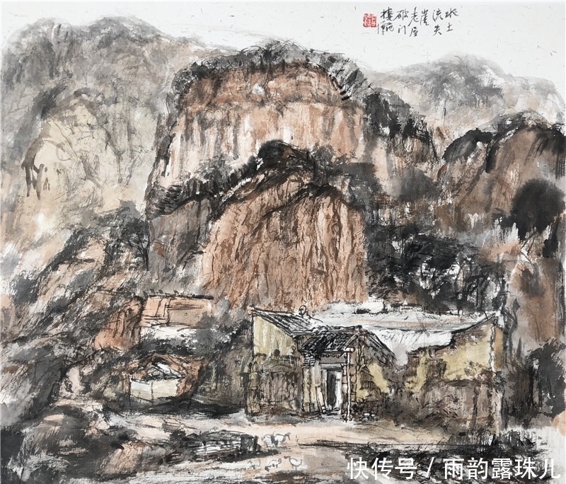 开展黄土!范华中国画作品展在兰州可以考生么面对艺术报高中图片