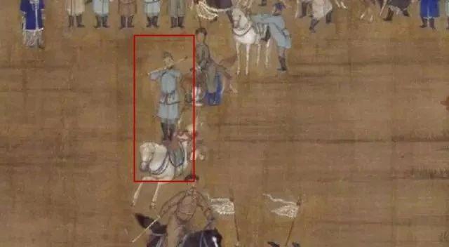 福羲国际展览艺术馆:高清古画局部放大后,局部细节鉴赏