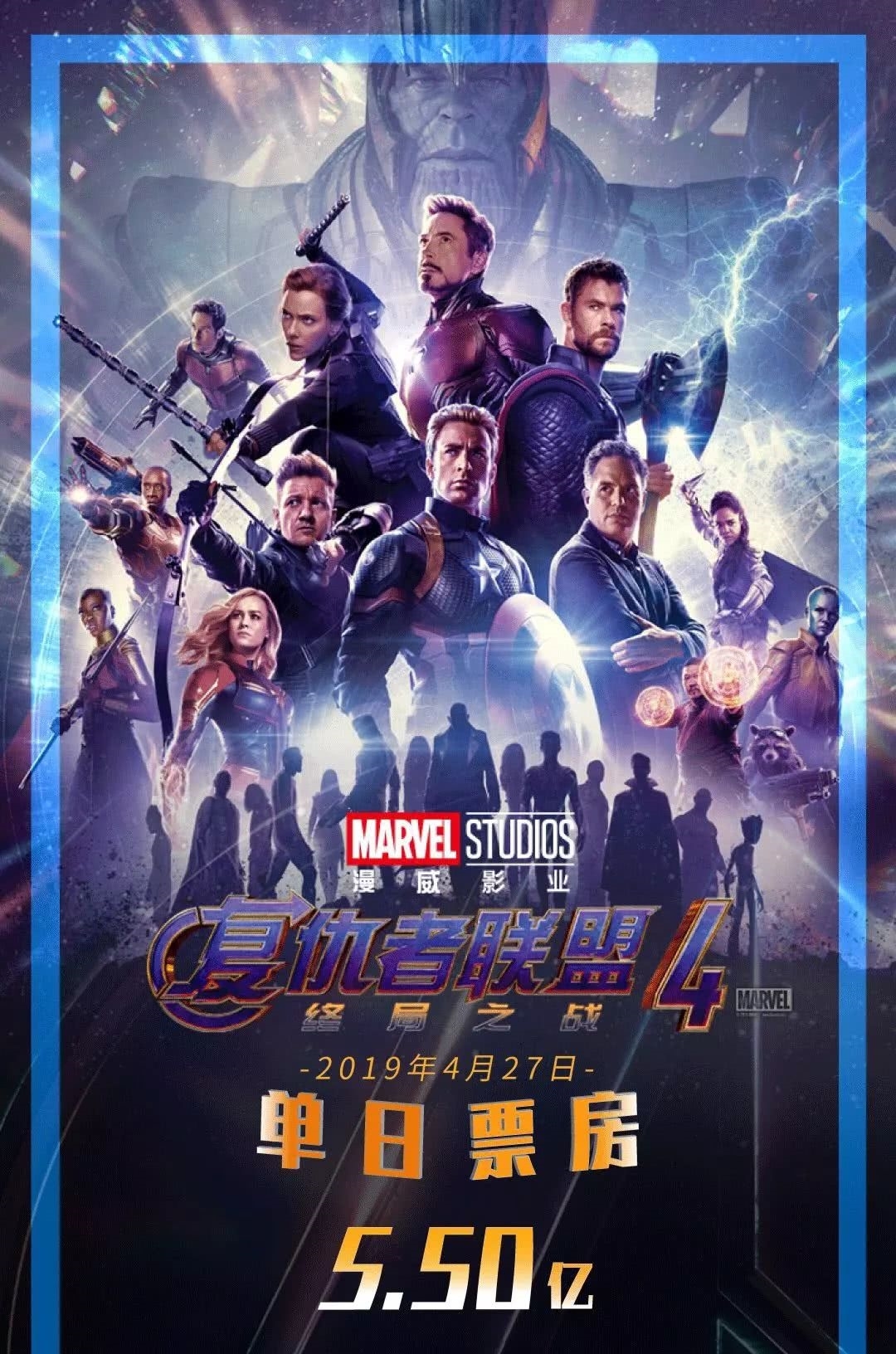 单日票房锐减63%,《复联4》的上涨空间还有多