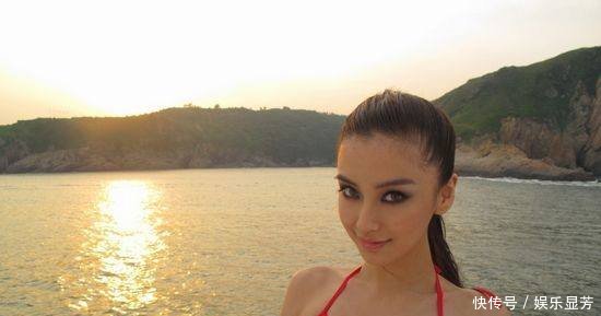 穿上泳装让人受不了!热巴保守,赵丽颖最诱人,唯