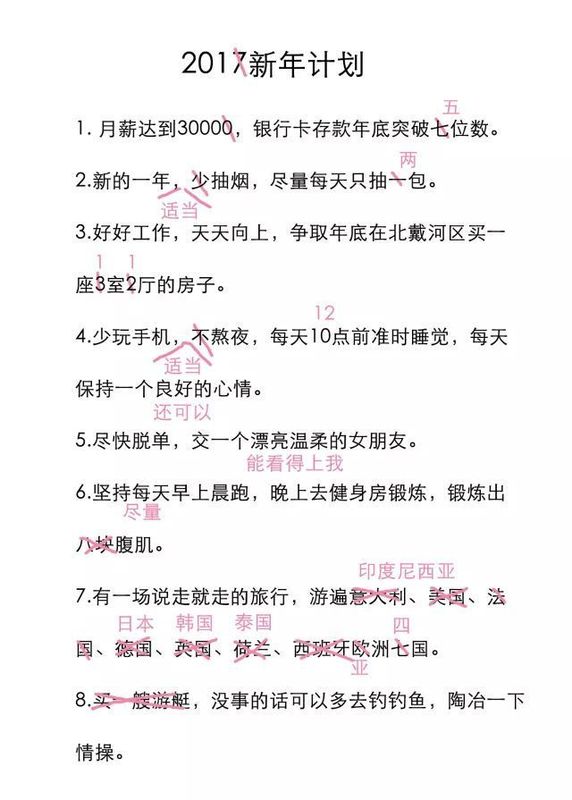 一个秦皇岛人的新年计划，看到最后简直太扎心了!