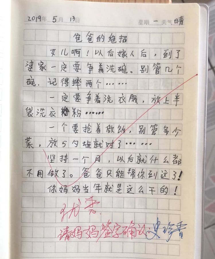 小学生小学《瘦爸喜欢肥妈》,看完理由的爸爸作文v小学一对一英语图片