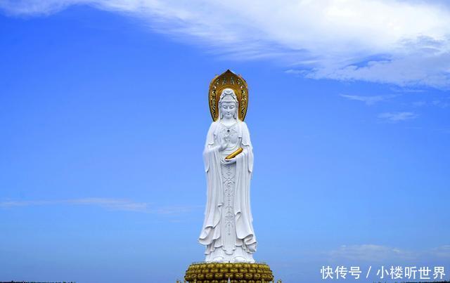 日本出现神话中的“观音显灵”，天空发射白色光束超震撼，观音大