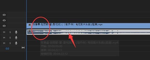 Adobe premiere(pr)怎么将视频的音频去除