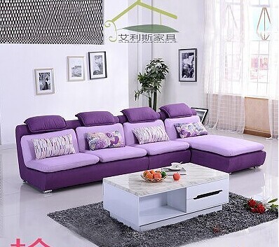 紫色布艺沙发配什么颜色的茶机_360问答