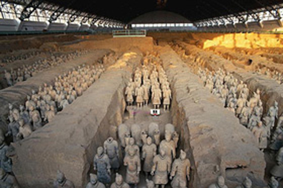 秦兵马俑二号坑的图片和资料_360问答