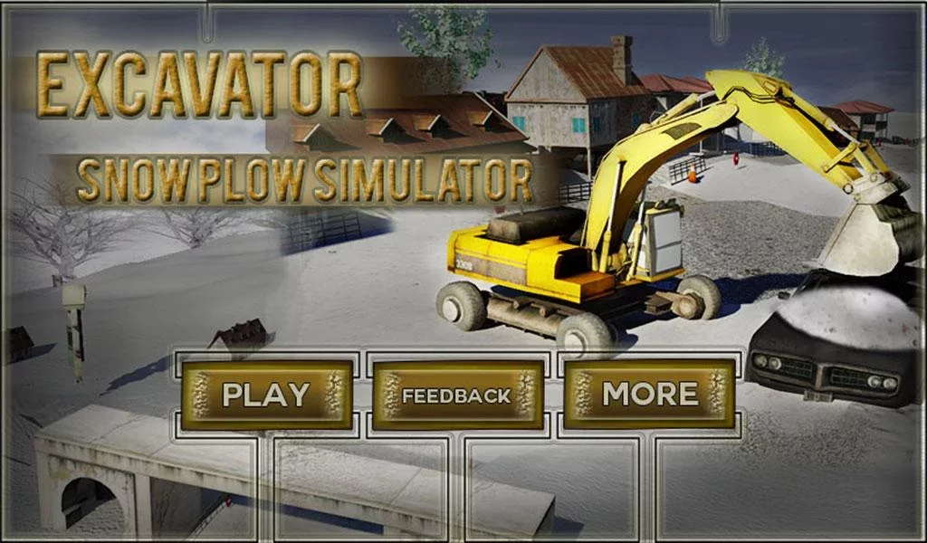 挖掘机扫雪机模拟器截图8