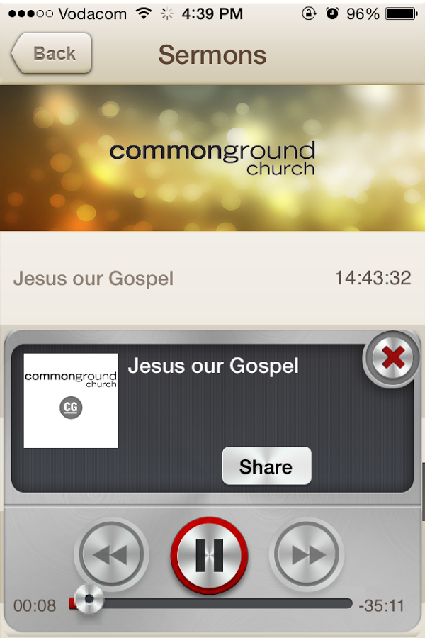 Common Ground Church截图3