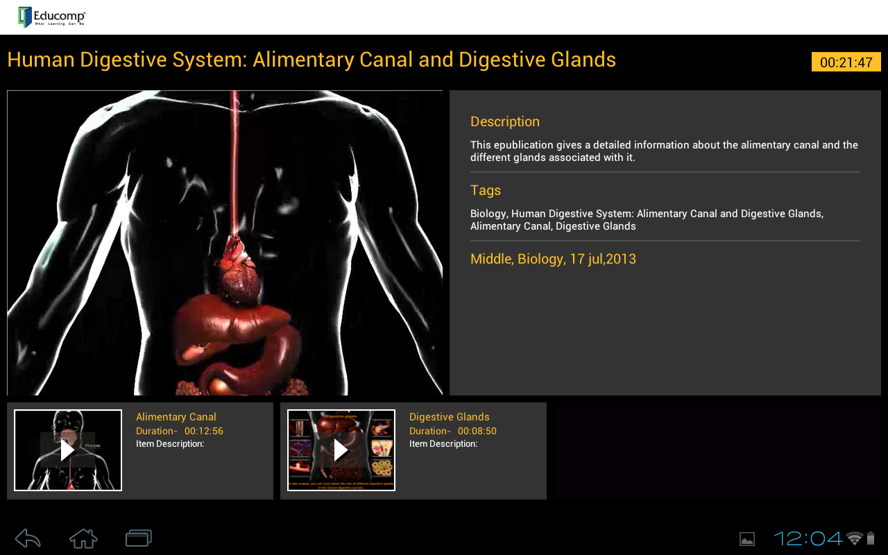 Human Digestive System截图5