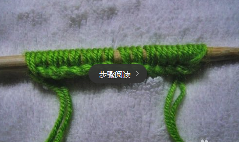 针织围巾单双元宝针怎么起针,求详细的图文
