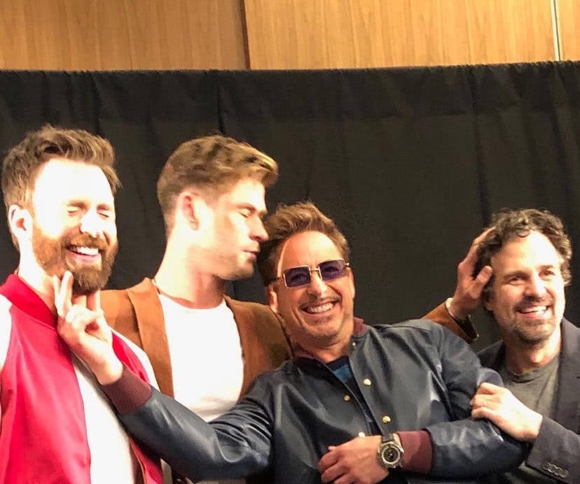 《复仇者联盟4:终局之战》巨头们发布会幕后合