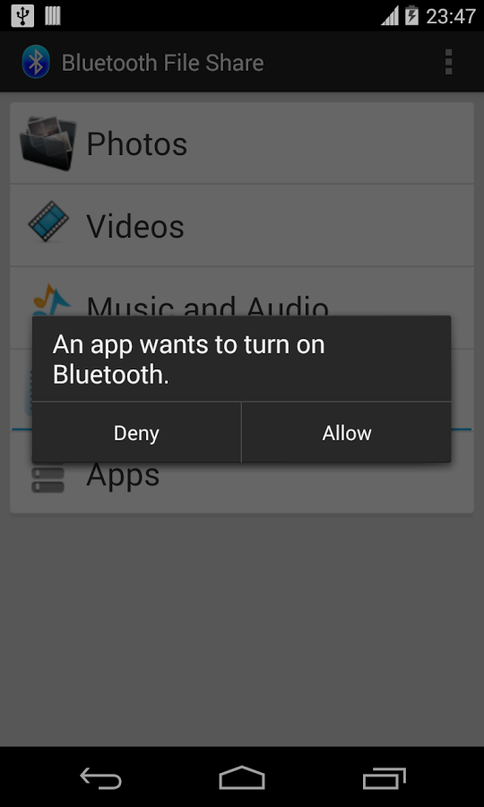 Bluetooth File Share截图7