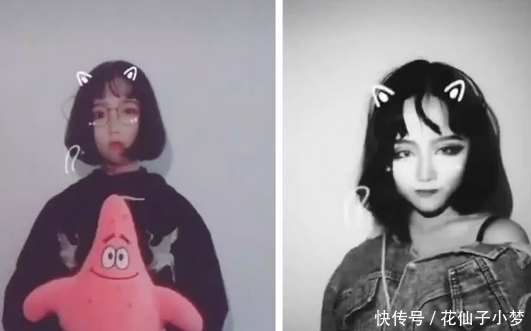 化妆前VS化妆后,前面遭人嫌弃,后面直接性取说女生扰勿图片