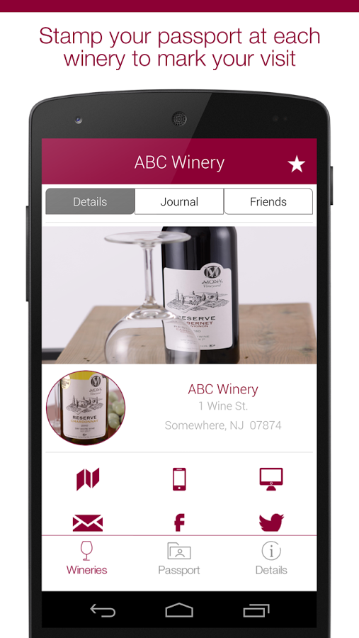 Winery Passport - Wine Tasting截图2