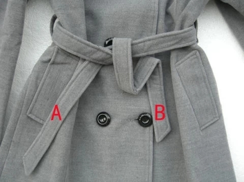 风衣腰带怎么打蝴蝶结