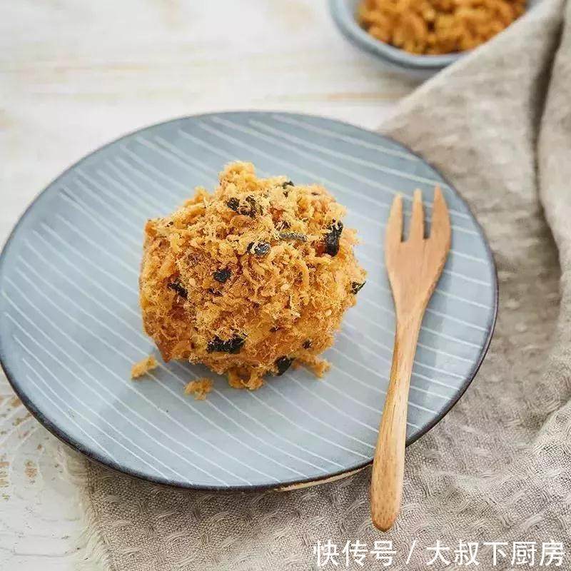 猪肉小贝在家也做,外脆内软,咸香可口,下午茶肉皮肉松上有血管吗?图片