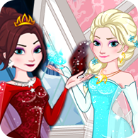 艾莎天使与恶魔装