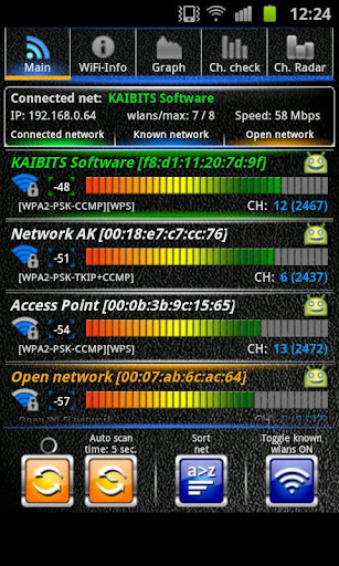 WiFi信号实况 WiFi Overview 360截图1