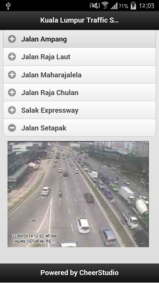 Kuala Lumpur Traffic Status截图1