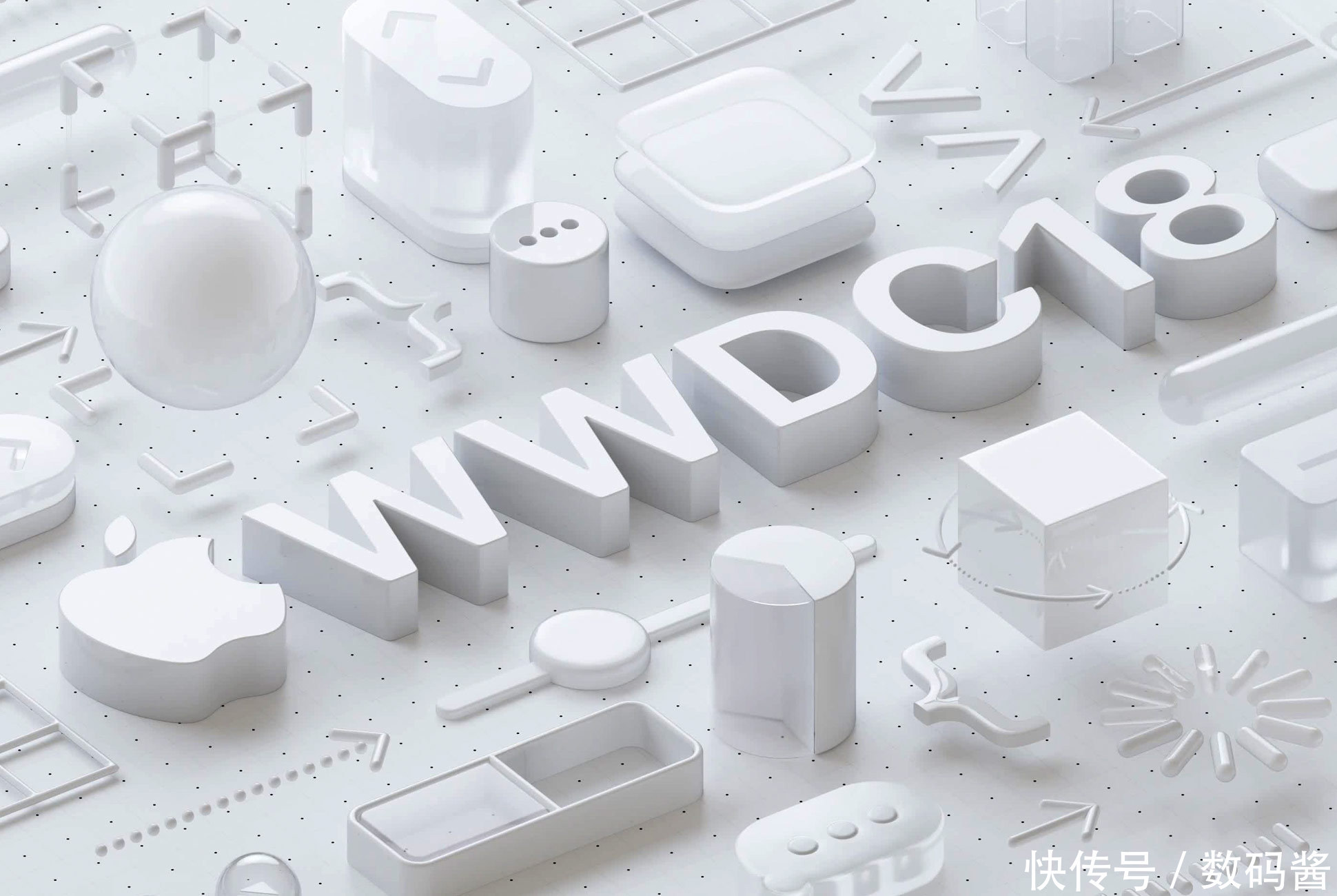 苹果WWDC2018没硬件存在的,我是彩虹表带