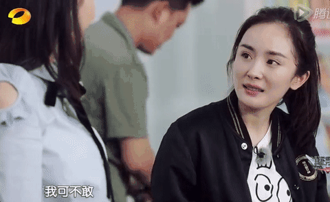 是机智爱可爱的少女幂,也是不服输的女汉子,杨幂的拼命不是演的