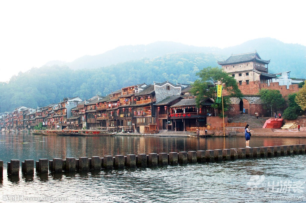 风景 景点 凤凰古城图片