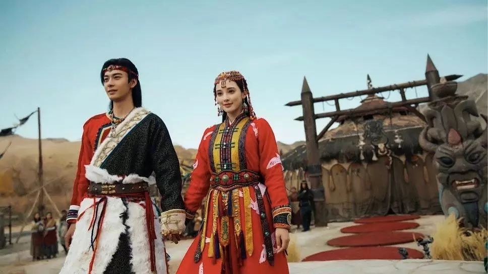 《东宫》彭小苒神还原西州九公主，烈烈红衣极具异域风情!