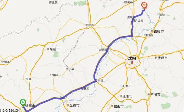 走京哈,辽中环线高速g91,沈康高速s2,龙山东路.