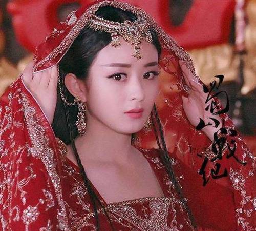 古装电视剧额头戴花最美女明星是谁 [5P]