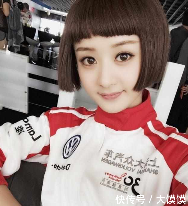 女神赵丽颖、Angelababy留同款波波头,罕见撞