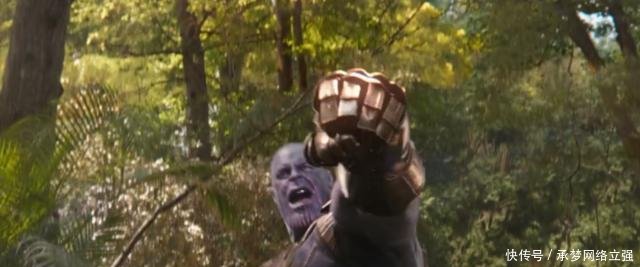 《复联3》雷神的斧子劈过来,拥有空间宝石的灭