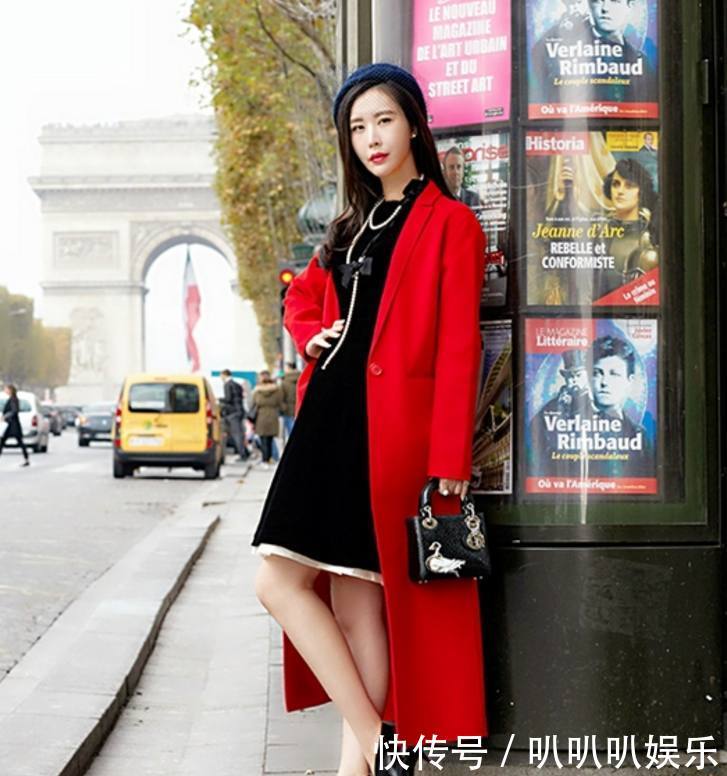 37岁田朴珺被网友称:迷你版的邓文迪!难怪67岁