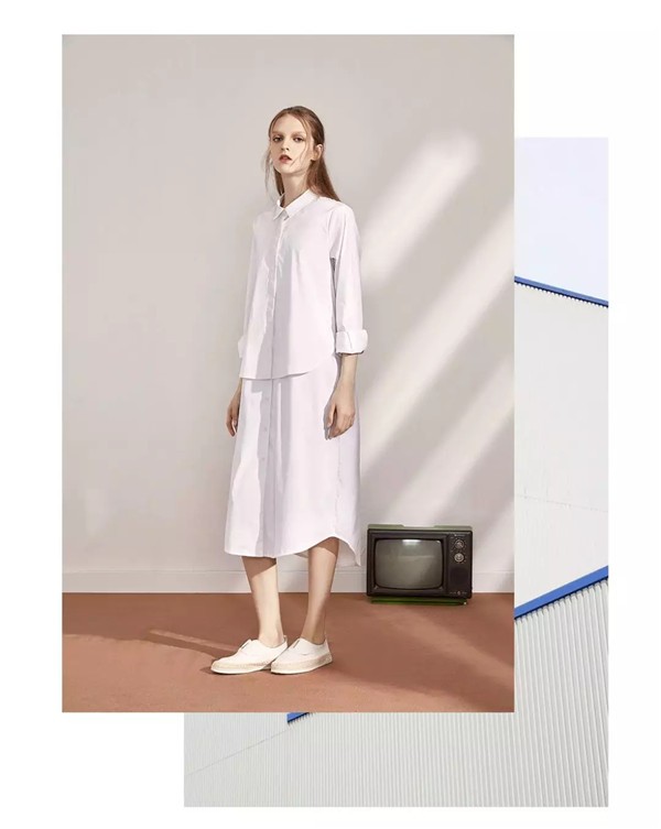 VIS&VIOCO唯弋女装2018春季新款白衬衫流行