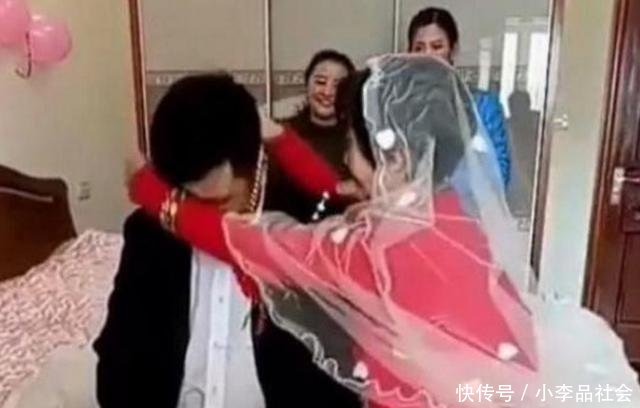农村男子娶58岁大妈,新郎全程生无可恋,好友看