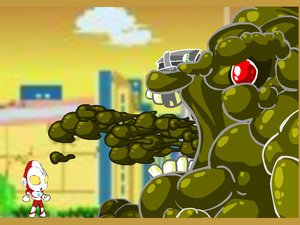 奥特曼大战巨型怪物,奥特曼大战巨型怪物小游