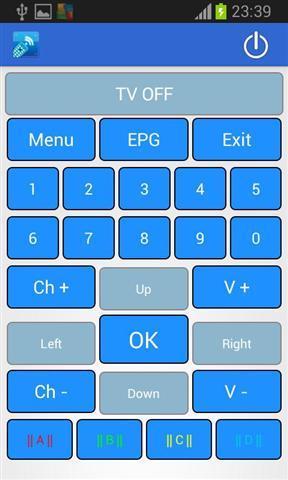 无线电视遥控器截图2