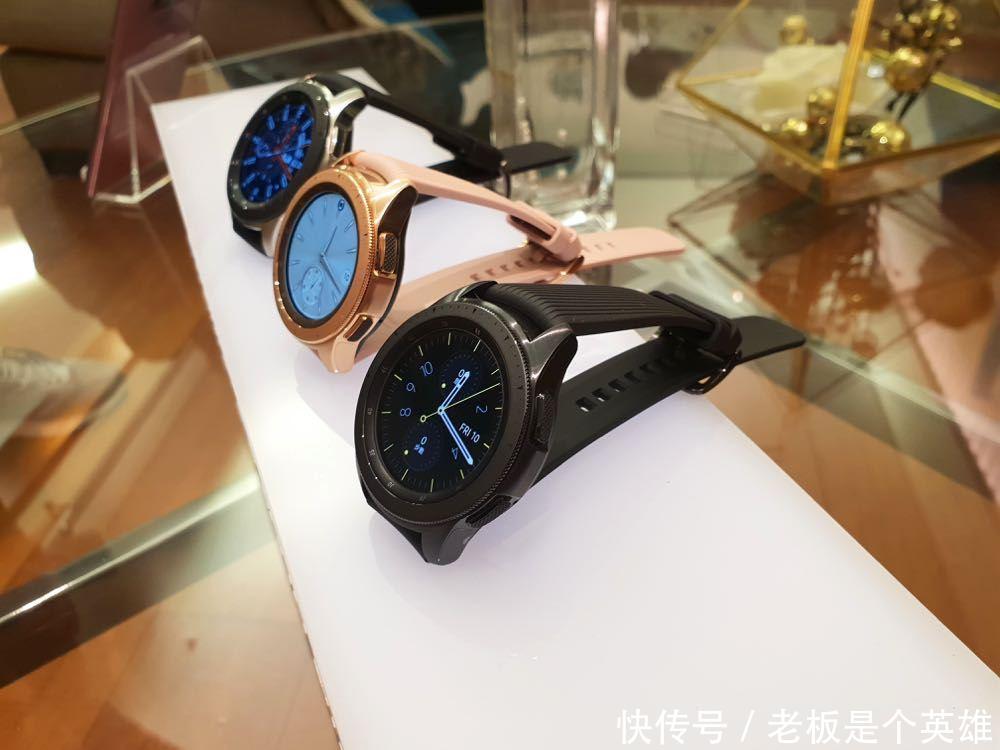 三星新一代时尚智能手表GalaxyWatch,从此戴上