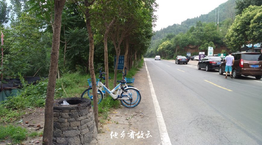 哈罗单车惊现河南某景区,网友直呼骑不起!_【