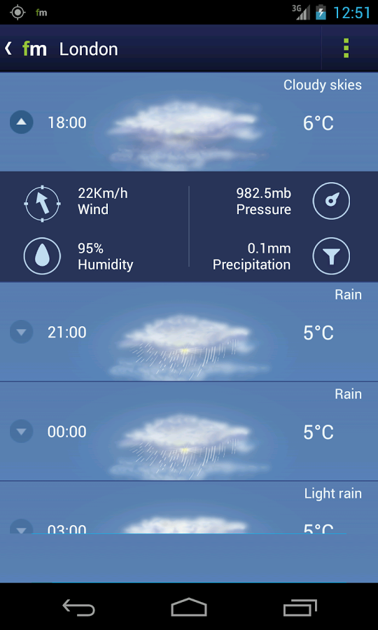 Freemeteo截图3