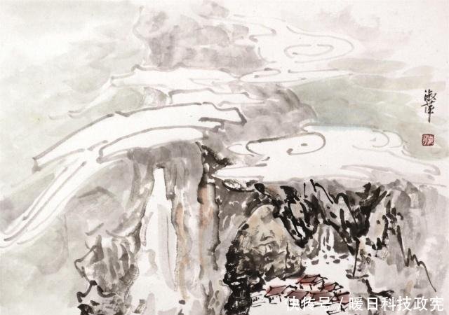 欣赏一下中国人民大学画院画家黄淑萍的罗汉图