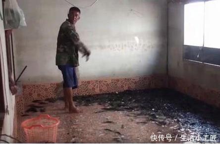 男子家里突然遭遇洪水，洪水褪去后，出现眼前的一幕，让人傻了眼