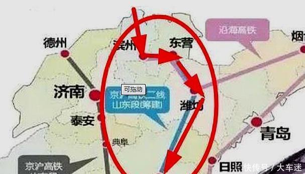 山东又一城市将崛起,京沪二线高铁要从这通车