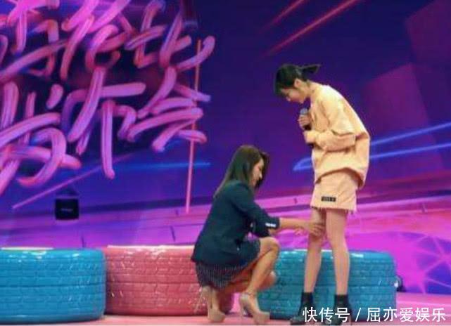 李溪芮吉尼斯腿火了, 何洁节目中当场测量, 成何