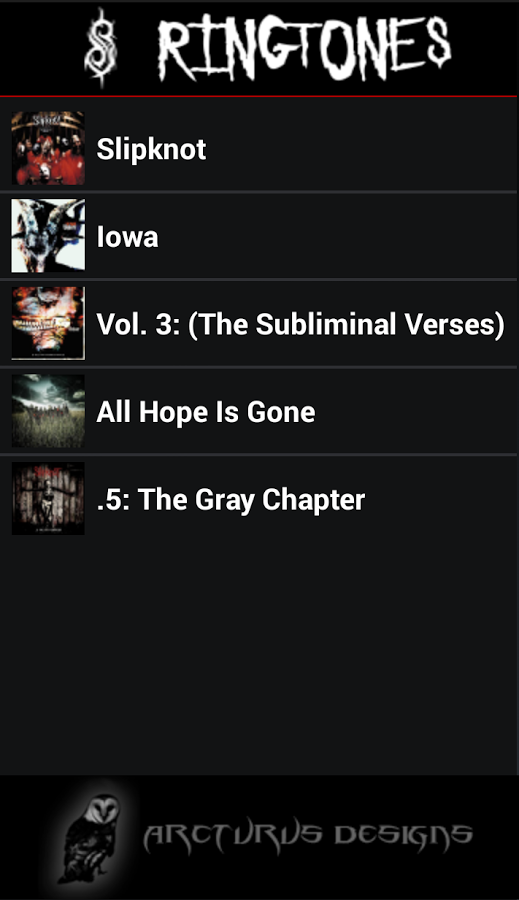 Slipknot Ringtones截图4